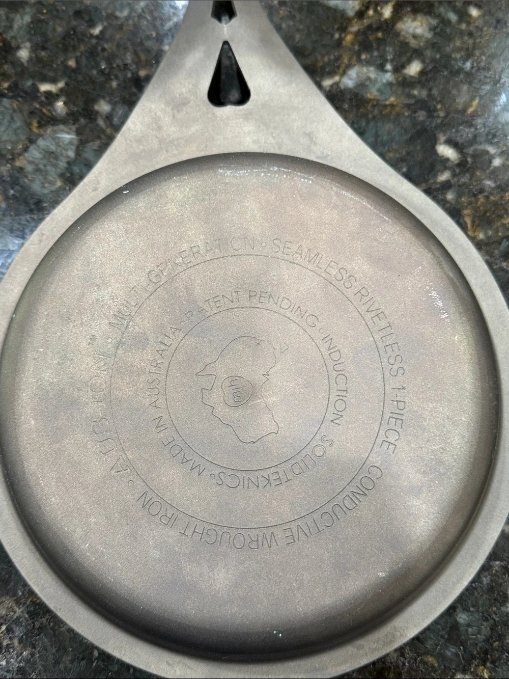 SOLIDTEKNICS AUS-ION™(Made in Australia) Lightning 7.9” Long Handle Fry Pan-New!
